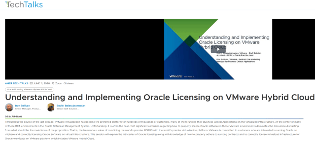 2020-06-11 Oracle Licensing