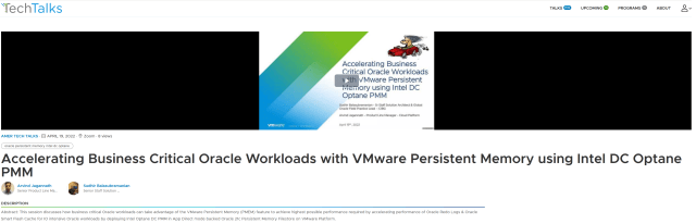 2022-04-19 - Oracle & Persistent Memory