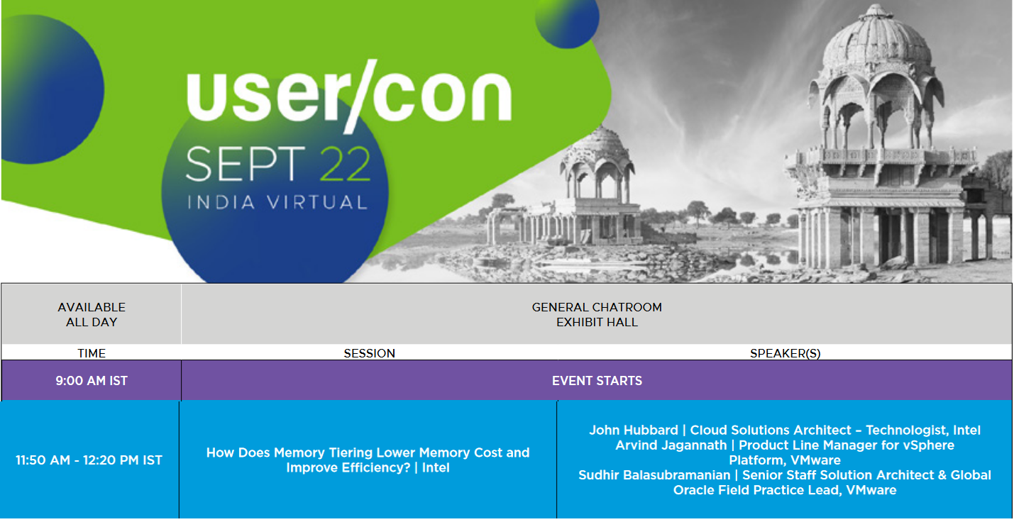 2022-09-21 VMUG India UserCon