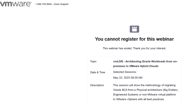 2023-05-22 vmLive Oracle VMware Cloud