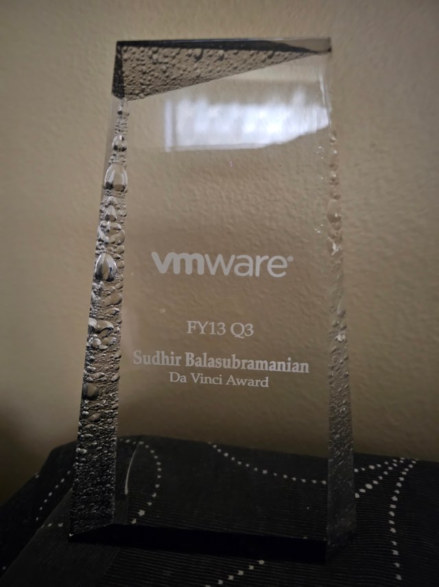 2013 Q3 Da Vinci Award